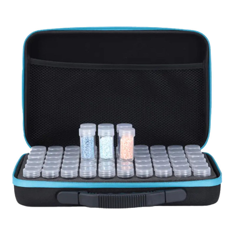 Diamond painting luxe opslagkoffer 60 bakjes