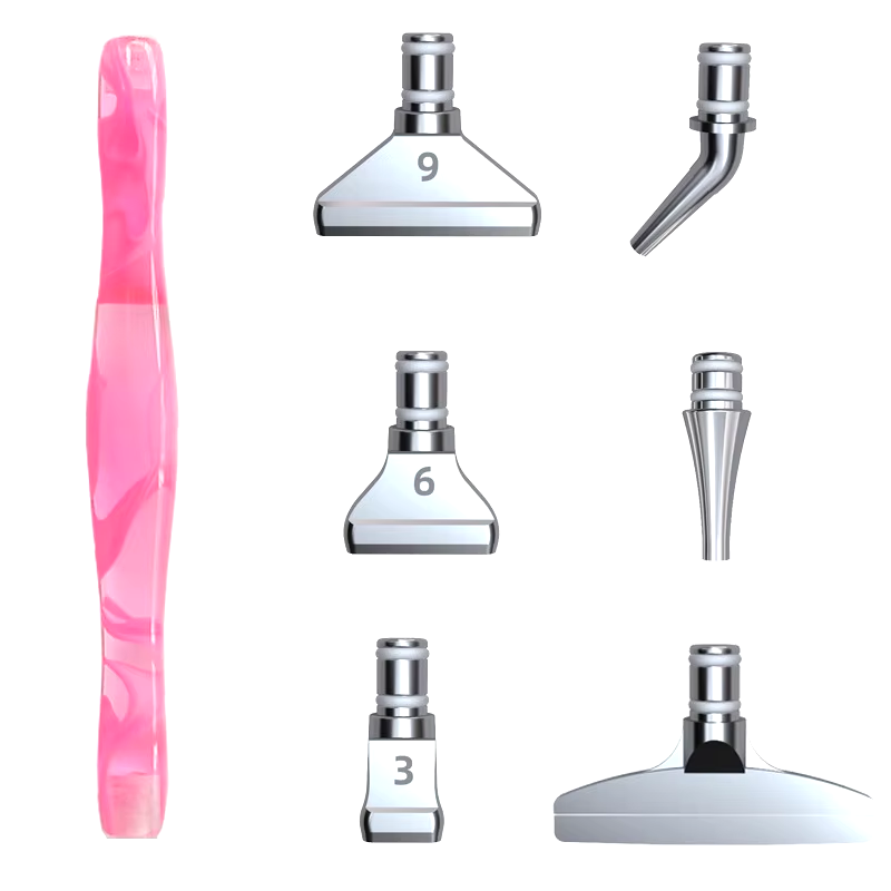 Diamond painting Luxe pen met ijzere opzetstukken