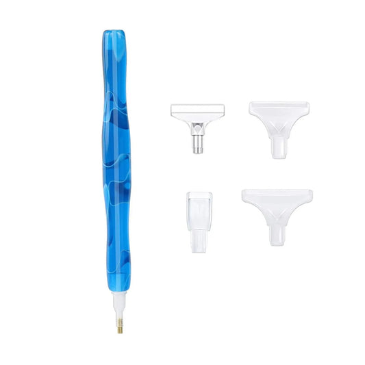 Diamond painting Luxe pen met plastic opzetstukken